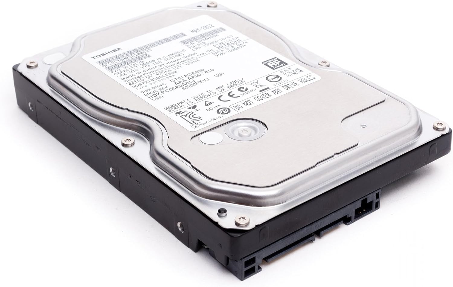 Toshiba DT01ACA050 500 GB 3,5-Zoll SATA-Festplatte Bulk